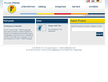 Tablet Screenshot of deu.fluidpress.it